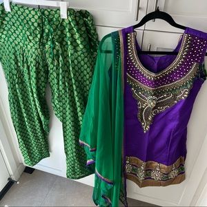3-Piece Indian Salwar Kameez (Indian Suit)
